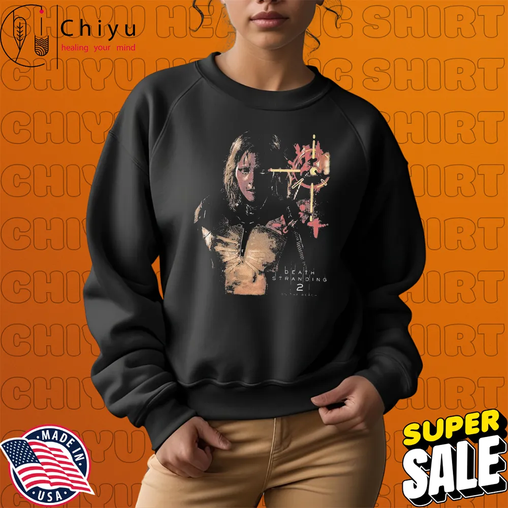 Death Stranding 2 On The Beach Higgs Sweatshirt Death Stranding 2 On The Beach Higgs Sweatshirt
