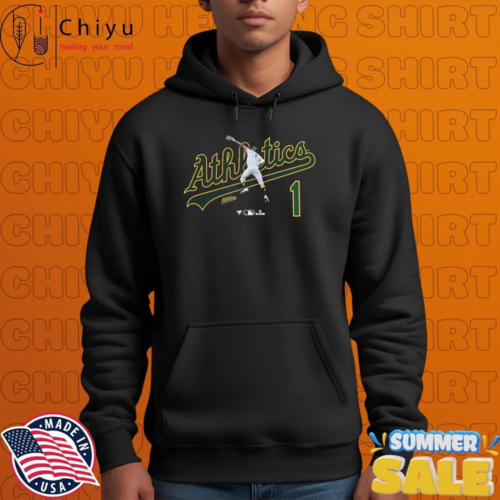 Denzel Clarke Oakland Athletics Player Hoodie Denzel Clarke Oakland Athletics Player Hoodie