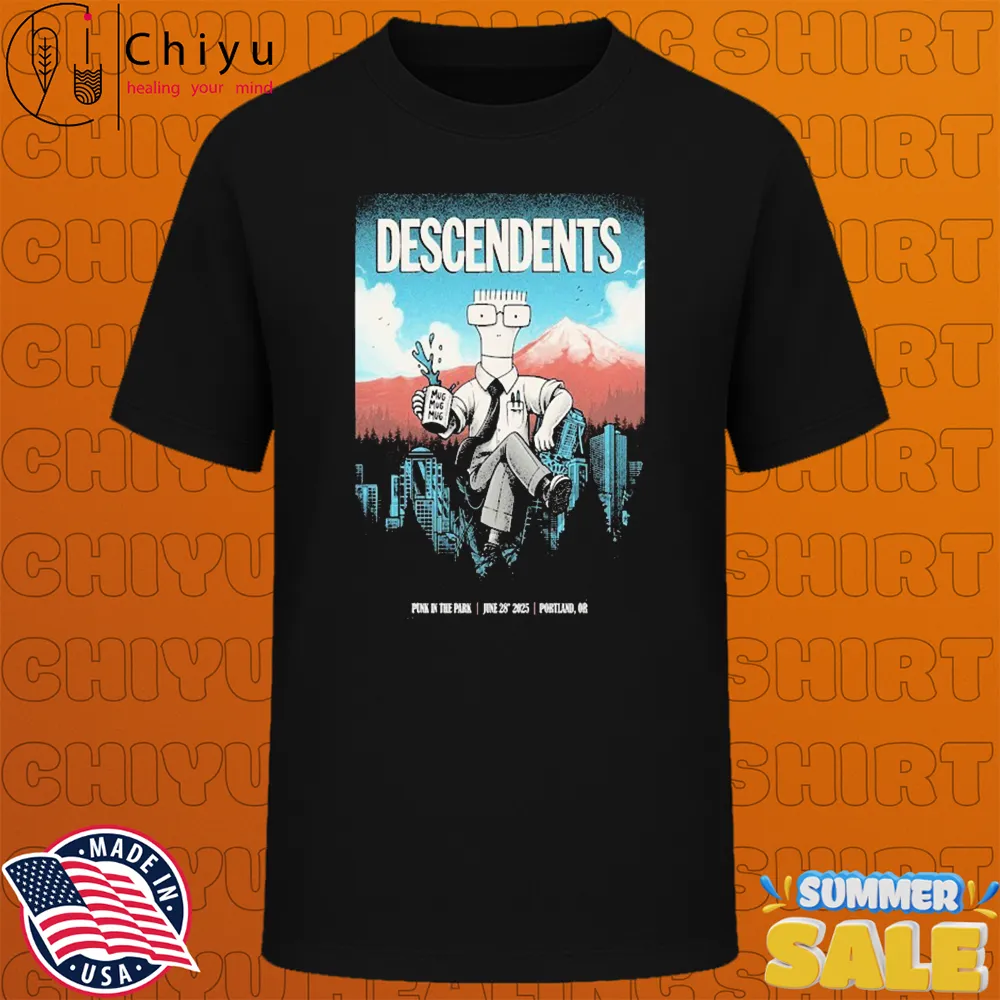 Descendents June 28 2025 Punk In The Park Portland, OR T-shirts