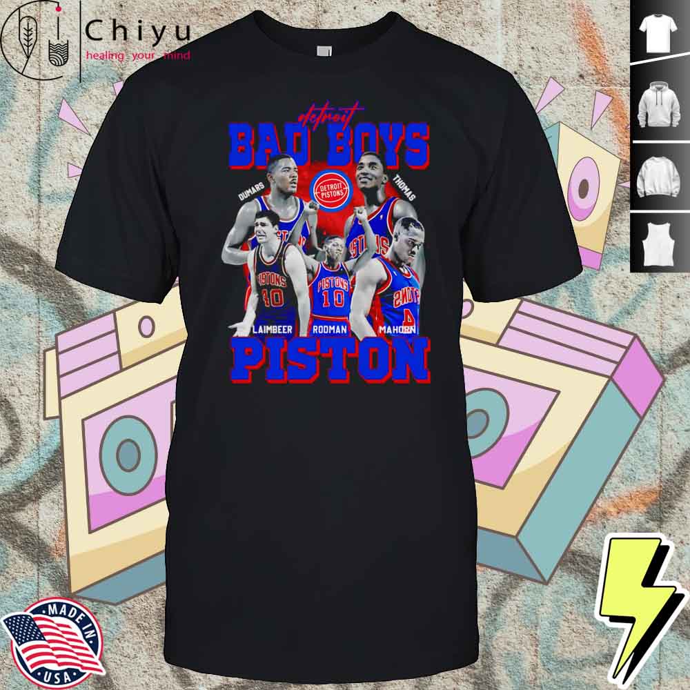 Detroit Pistons The Bad Boy Graphic Shirt Detroit Pistons The Bad Boy Graphic Shirt