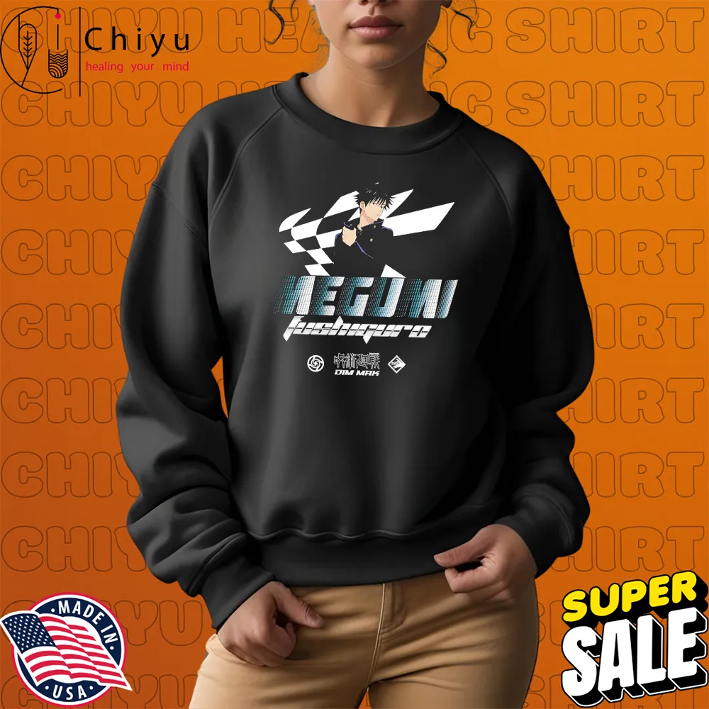 Dim Mak x Jujutsu Kaisen Megumi Racer T-shirts Hoodie Sweatshirt Dim Mak x Jujutsu Kaisen Megumi Racer T-shirts Hoodie Sweatshirt