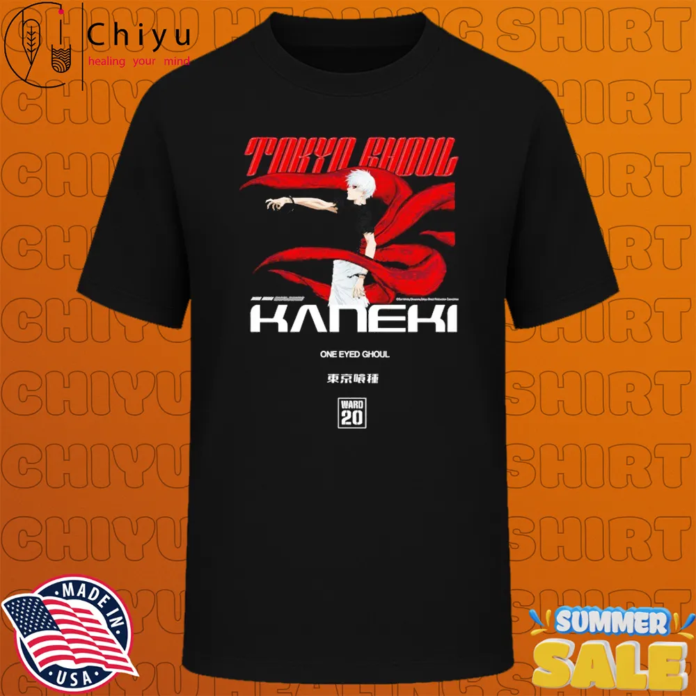 Dim Mak x Tokyo Ghoul Kaneki One Eyed Ghoul T-shirts Dim Mak x Tokyo Ghoul Kaneki One Eyed Ghoul T-shirts