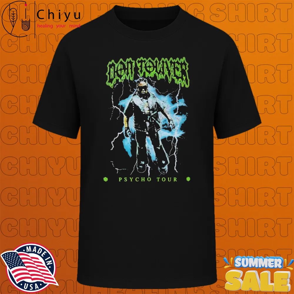 Don Toliver Hardstone Psycho Tour 2025 Lightning T-shirts Don Toliver Hardstone Psycho Tour 2025 Lightning T-shirts