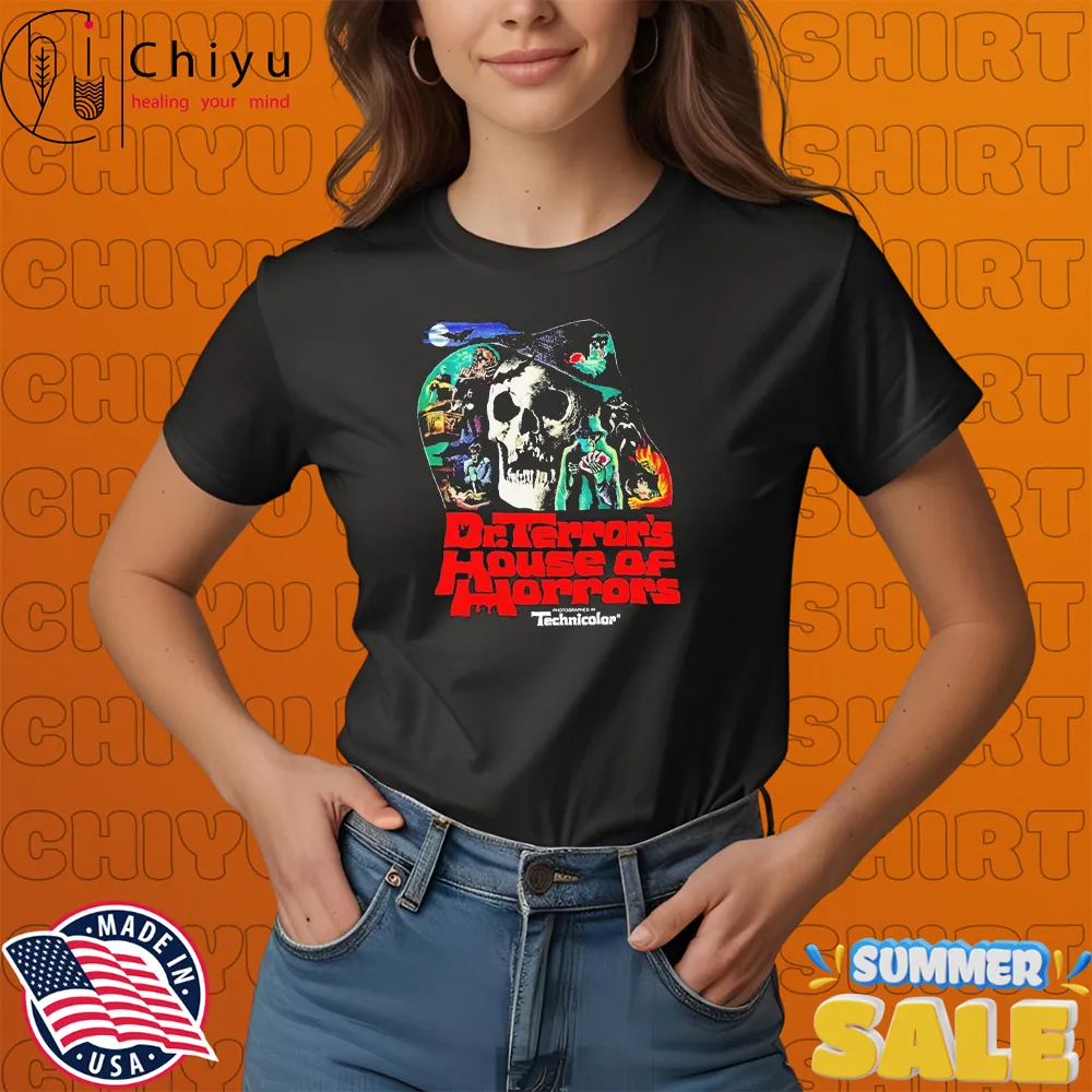 Dr. Terror's House Of Horrors Photographed In Technicolor Horror Movie T-shirts