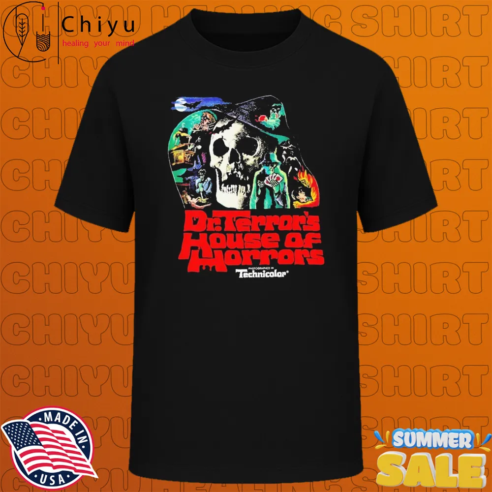 Dr. Terror's House Of Horrors Photographed In Technicolor Horror Movie T-shirts
