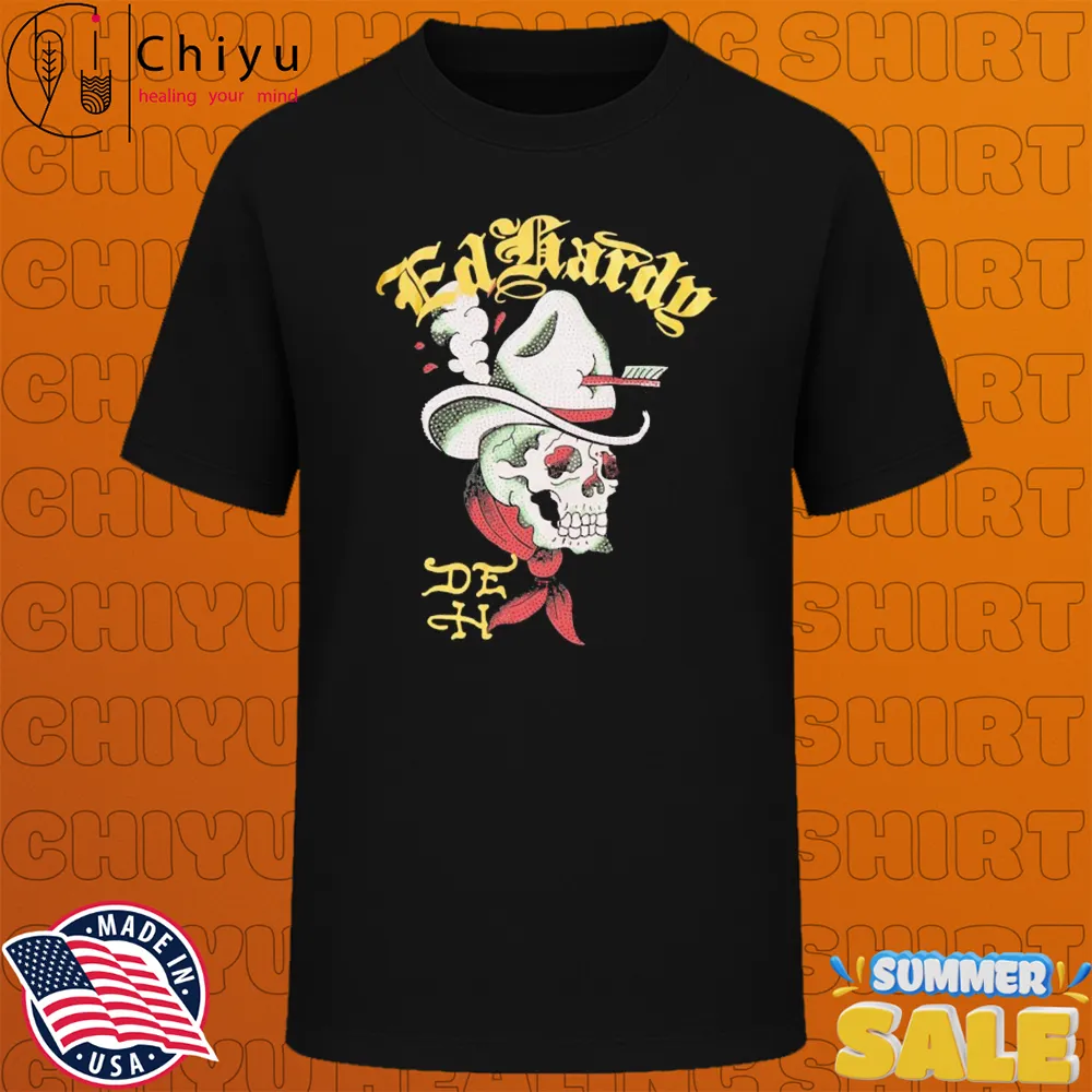 Ed Hardy Cowboy Skull T-shirts