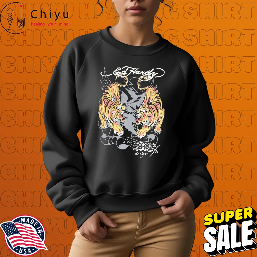Ed Hardy Tigers Multi Tattoo T-shirts Ed Hardy Tigers Multi Tattoo T-shirts