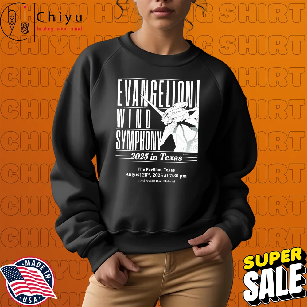 Evangelion Wind Symphony 2025 North America Debut T-shirts Evangelion Wind Symphony 2025 North America Debut T-shirts