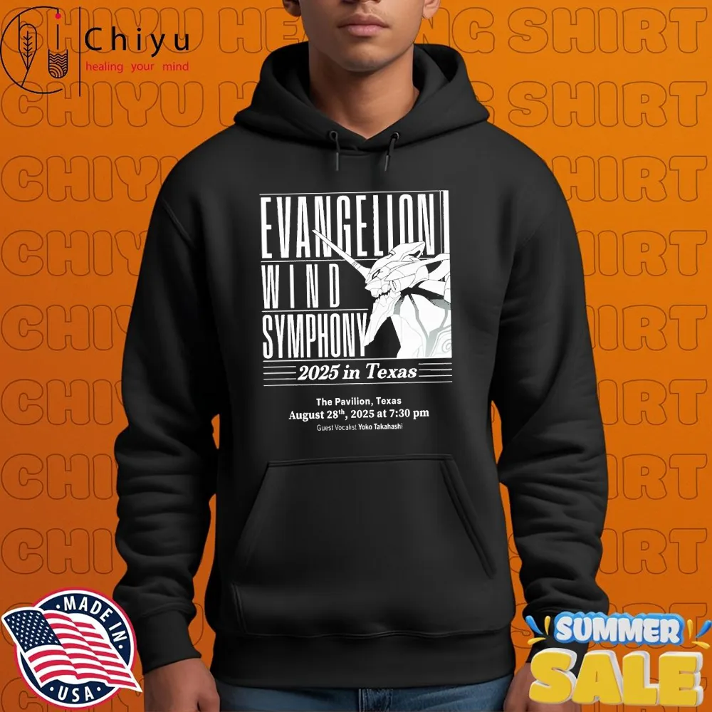 Evangelion Wind Symphony 2025 North America Debut T-shirts Evangelion Wind Symphony 2025 North America Debut T-shirts