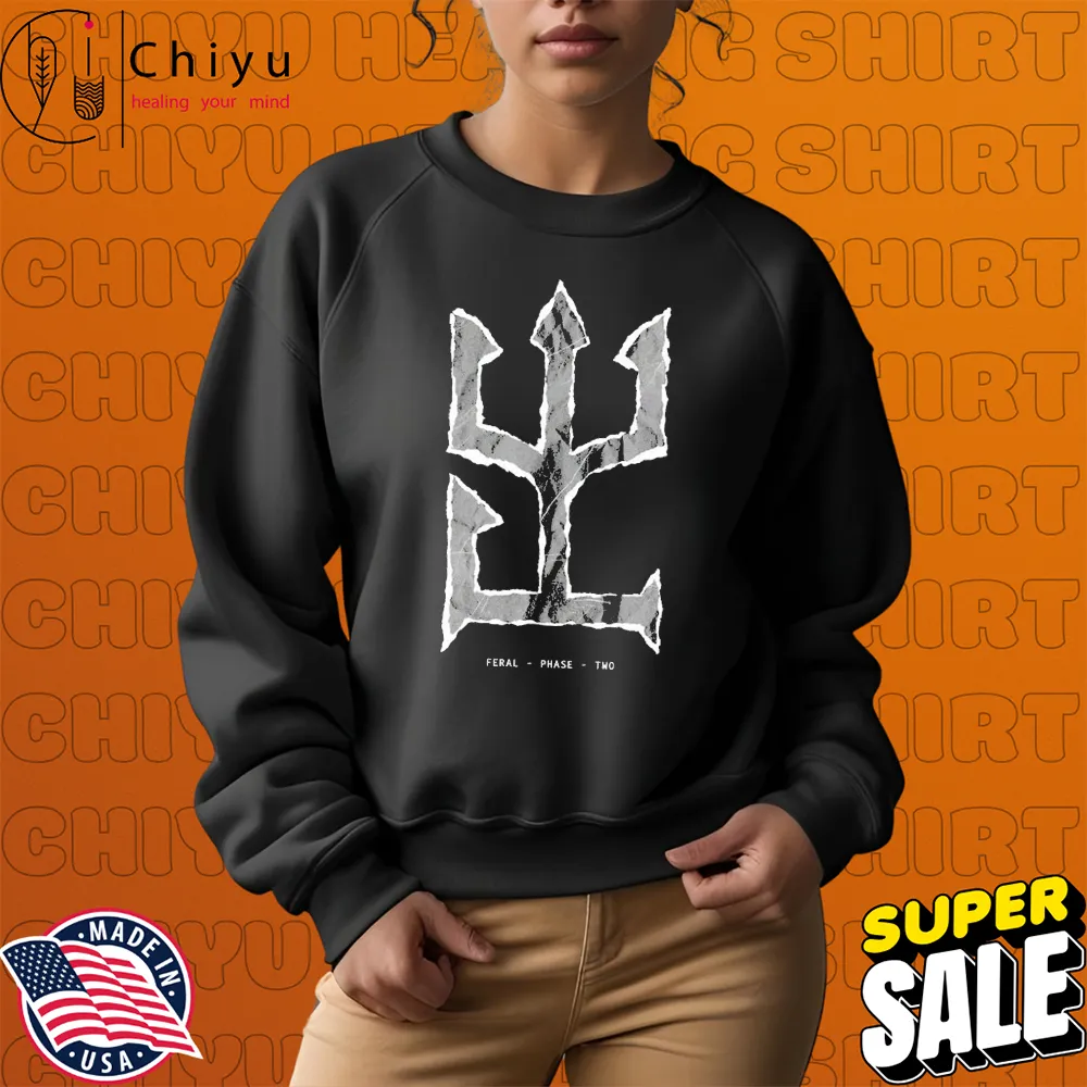 Feral Phase Two Ripped Paper T-shirt Hoodie Feral Phase Two Ripped Paper T-shirt Hoodie