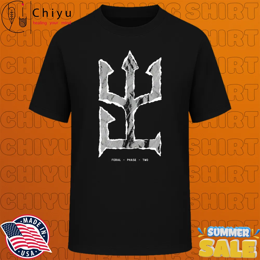 Feral Phase Two Ripped Paper T-shirts
