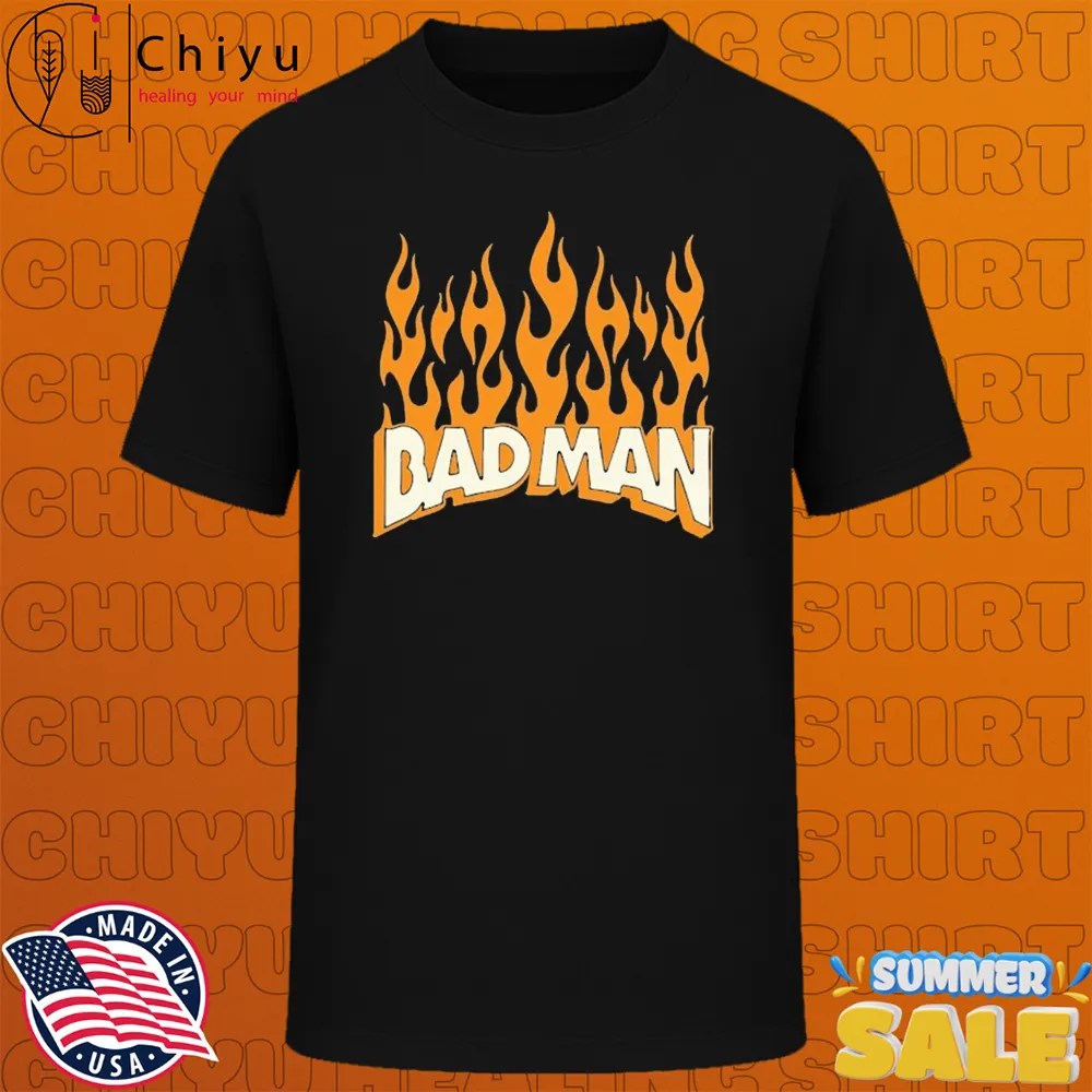 Fightmaster Bad Man Flames T-shirts