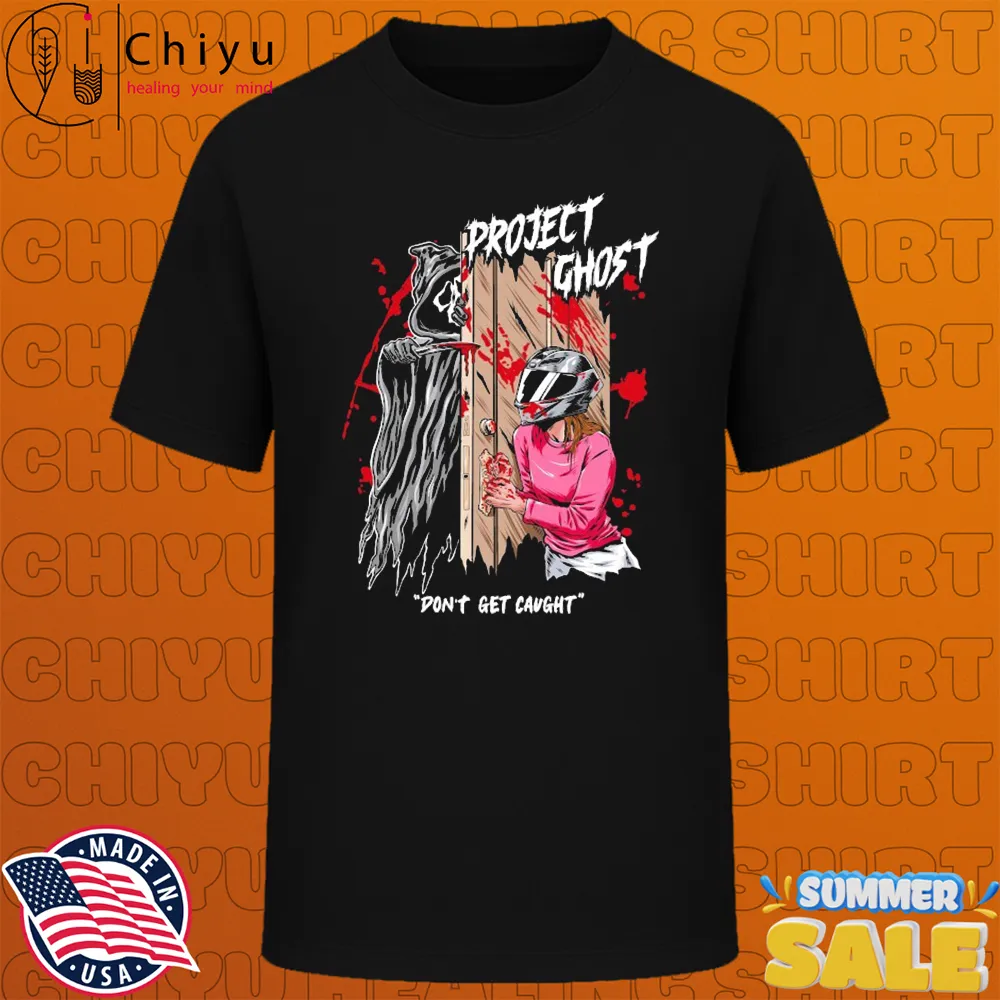 Ghost Racing Project Ghostface Don't Get Caught Halloween T-shirts