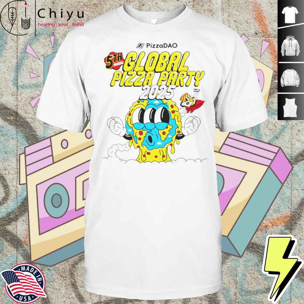 Global Pizza Party 2025 Shirt