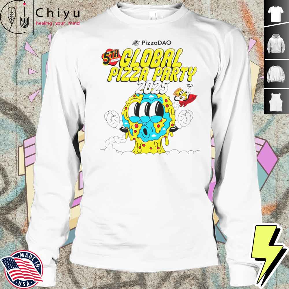 Global Pizza Party 2025 Shirt Global Pizza Party 2025 Shirt