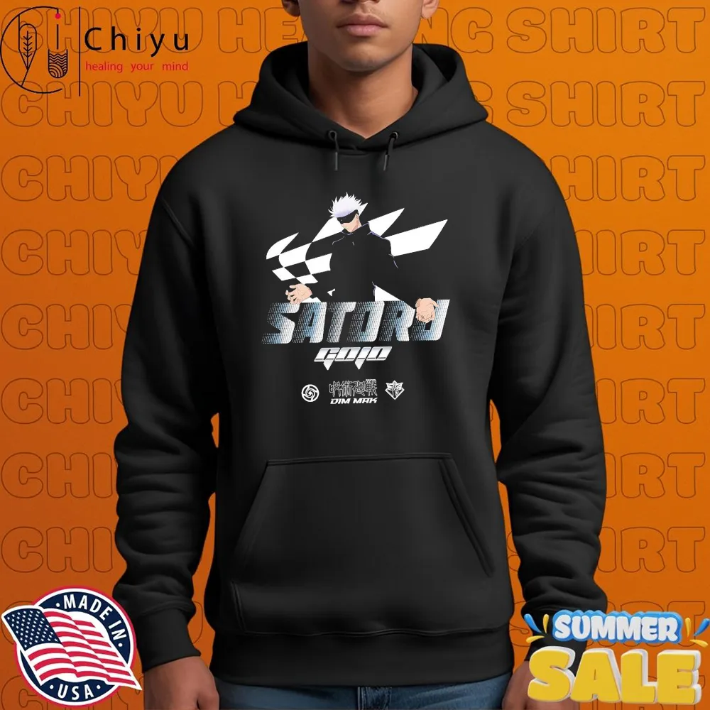 Gojo Satoru Racer Dim Mak X Jujutsu Kaisen T-shirts Gojo Satoru Racer Dim Mak X Jujutsu Kaisen T-shirts