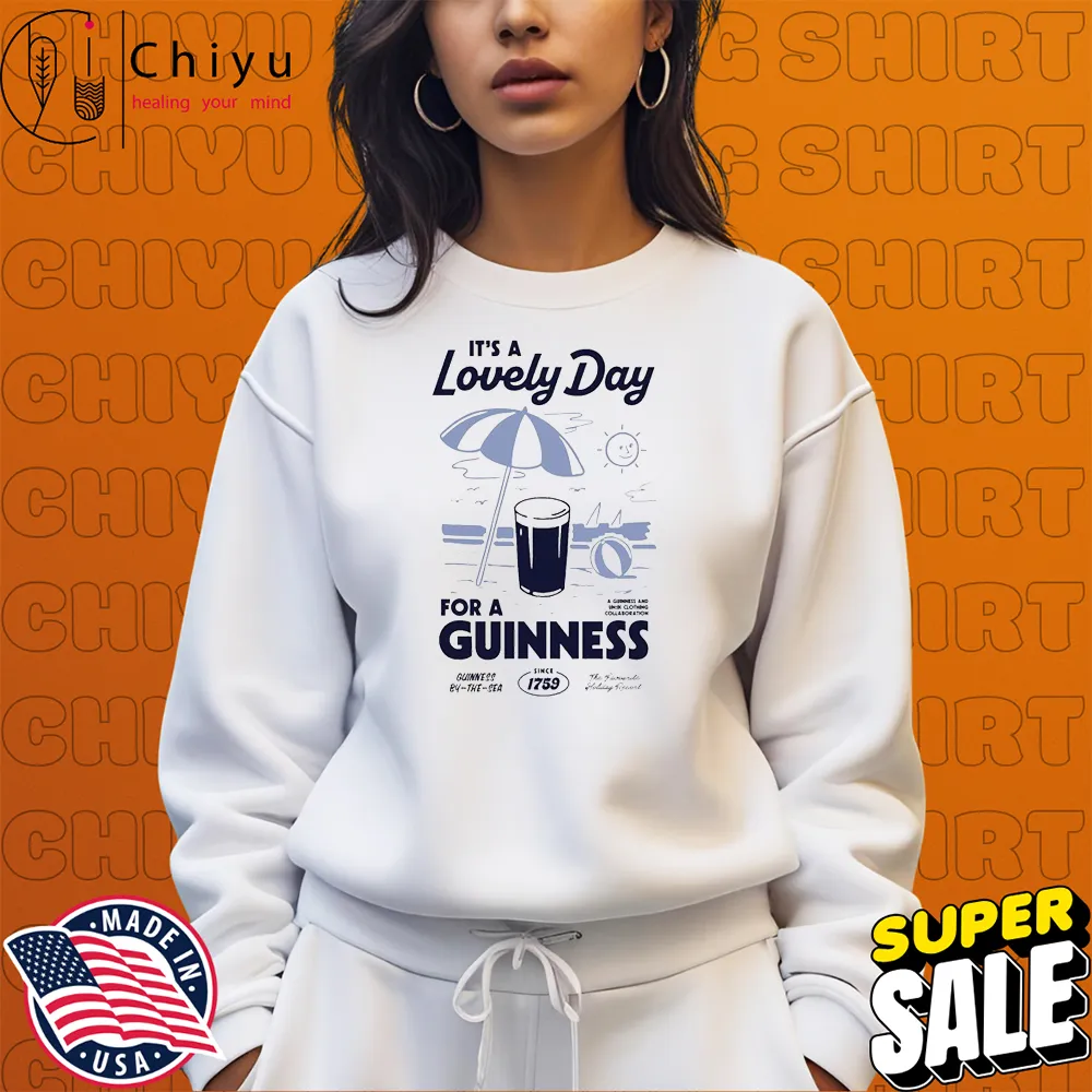 Guinness X Un Ik It's A Lovely Day For A Guinness Summer's Day Since 1759 T-shirts Guinness X Un Ik It's A Lovely Day For A Guinness Summer's Day Since 1759 T-shirts