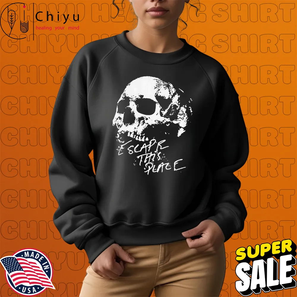Gymreapers Escape This Place Skull T-shirt Gymreapers Escape This Place Skull T-shirt