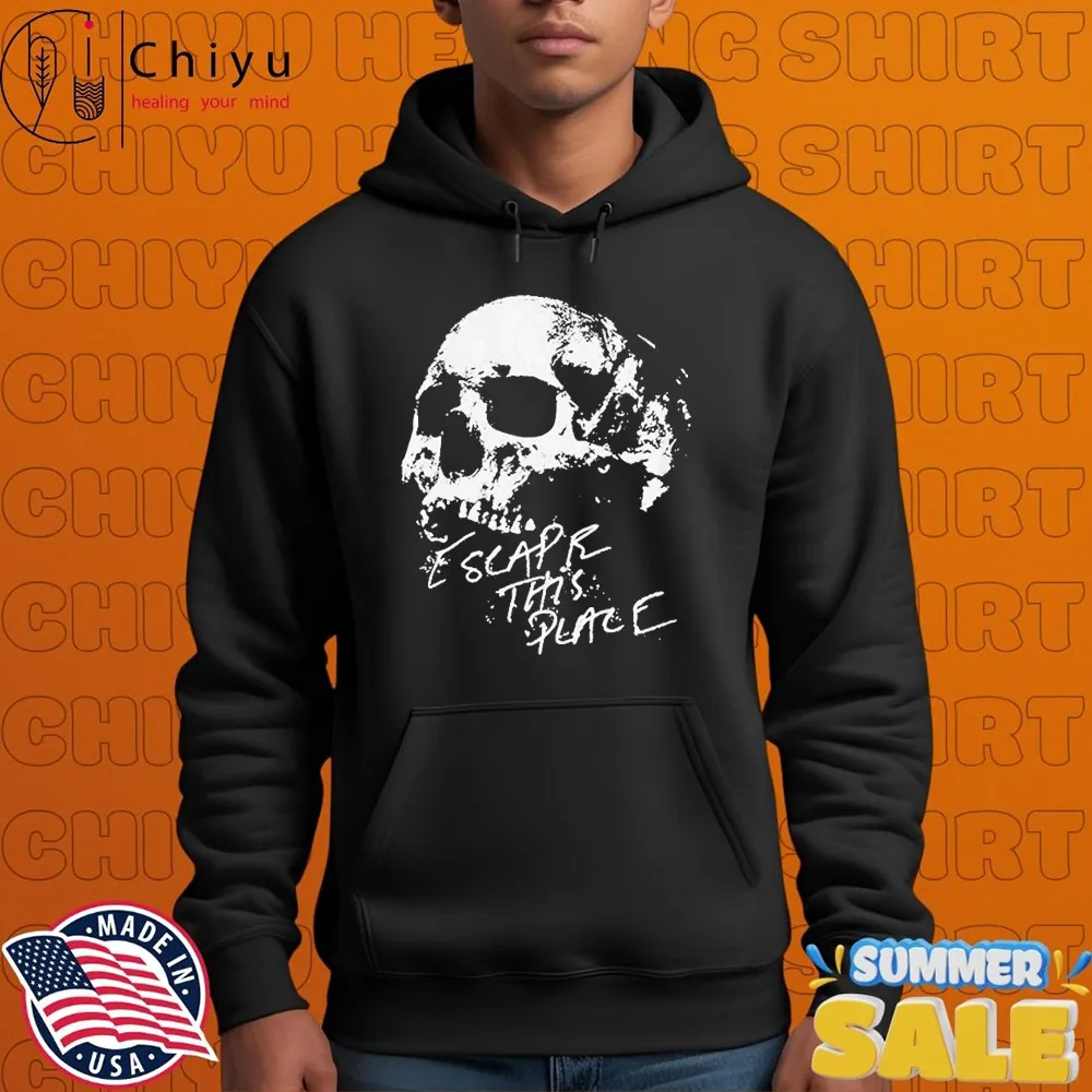 Gymreapers Escape This Place Skull T-shirt Gymreapers Escape This Place Skull T-shirt