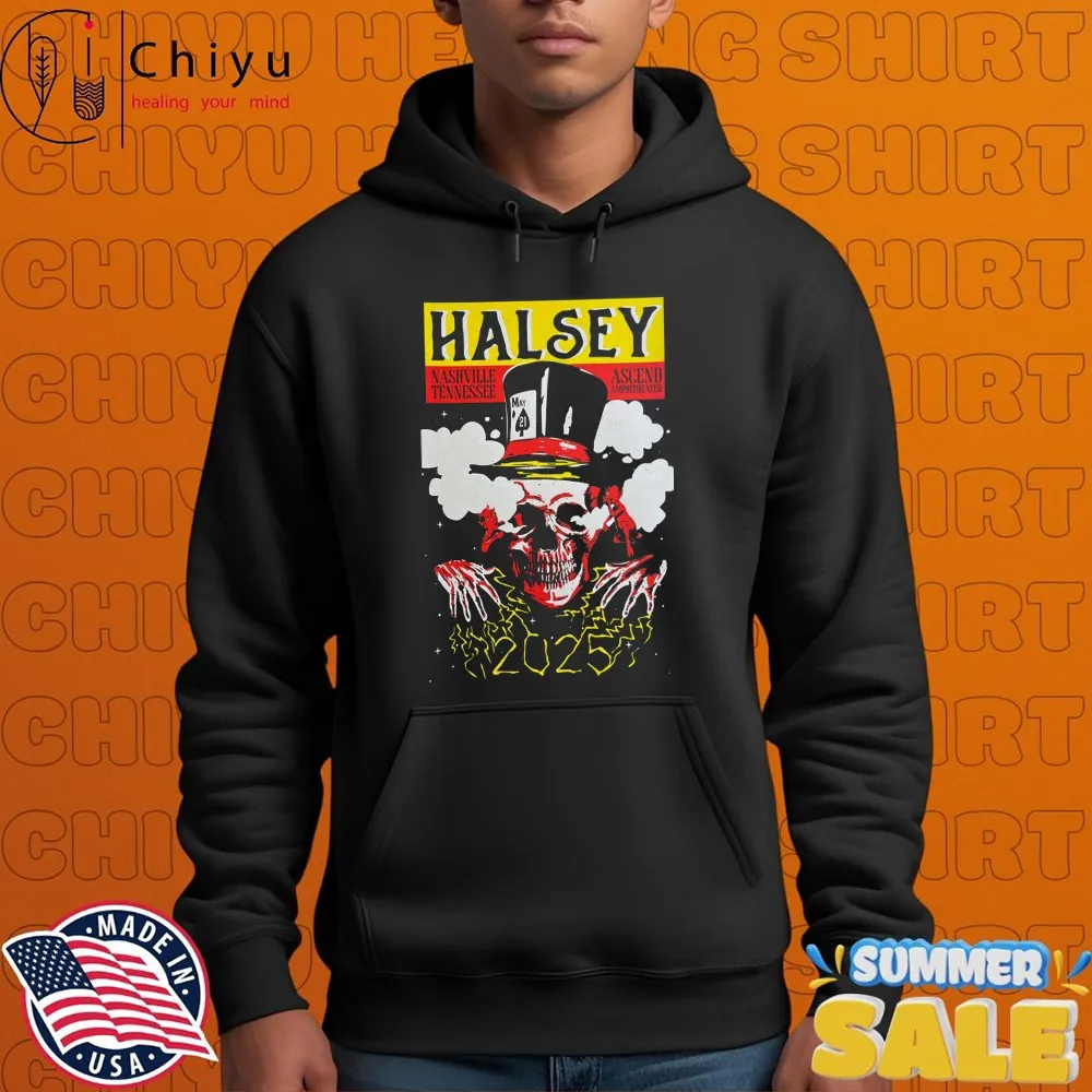 Halsey May 21, 2025 Ascend Amphitheater, Nashville, TN T-shirt Halsey May 21, 2025 Ascend Amphitheater, Nashville, TN T-shirt