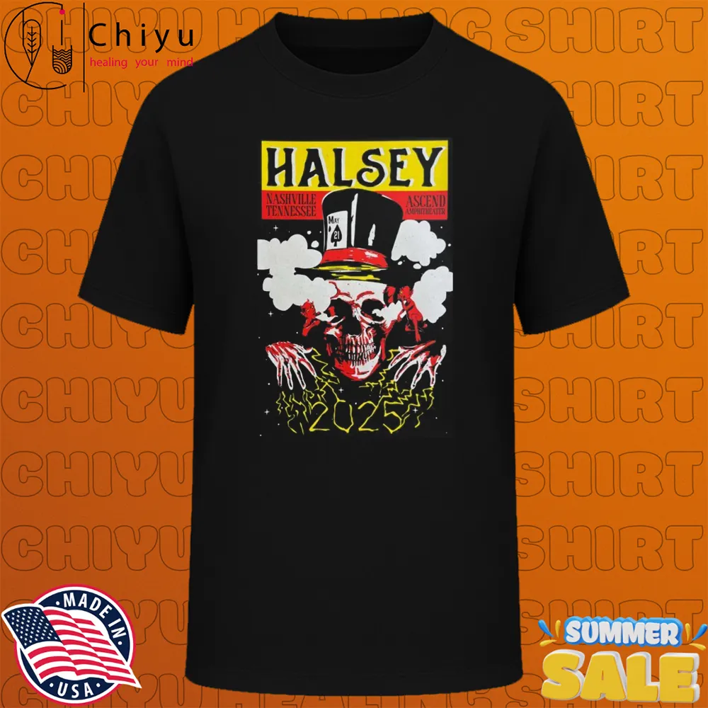 Halsey May 21, 2025 Ascend Amphitheater, Nashville, TN T-shirts