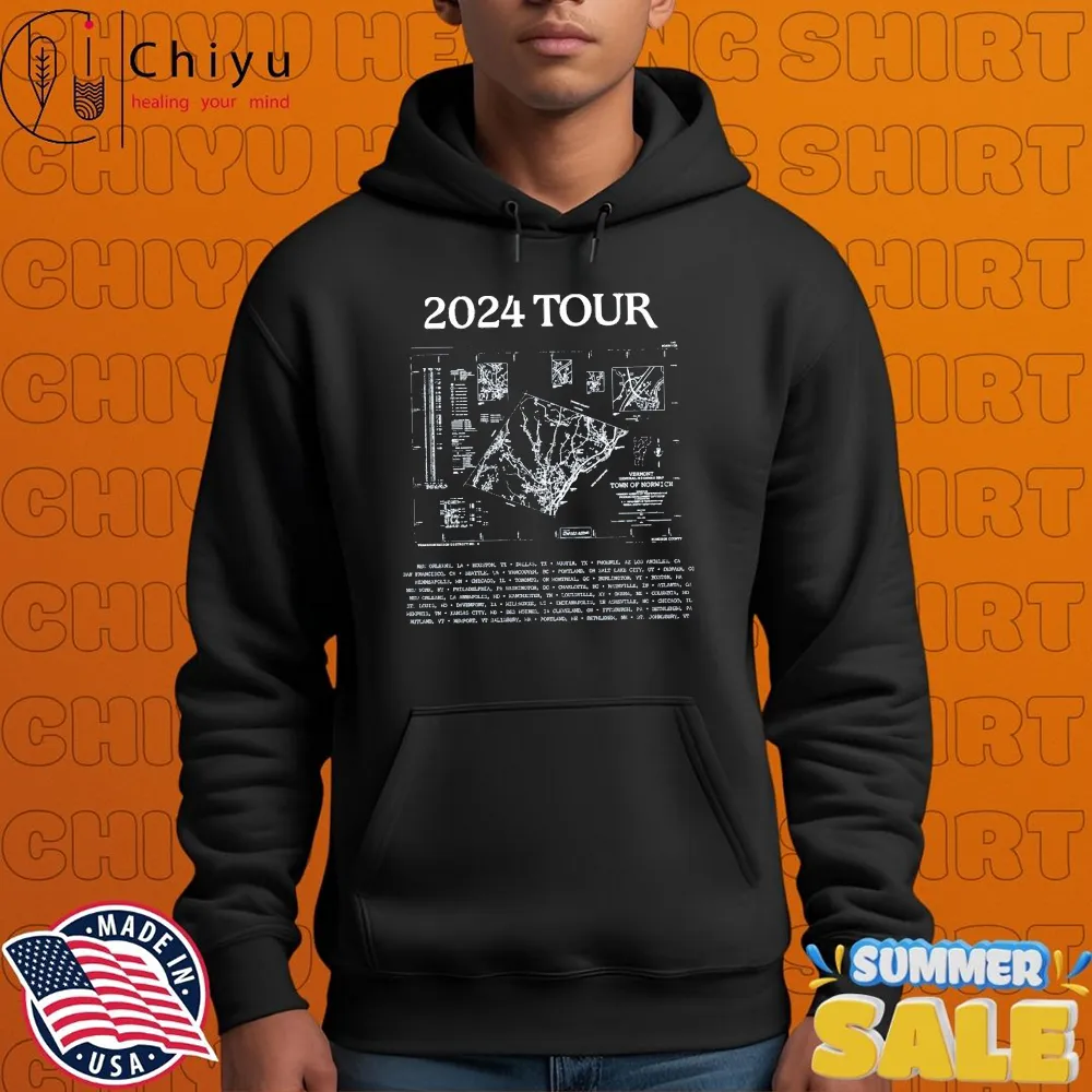 Hank Williams More Than One Way Home 2024 Tour T-shirts Hank Williams More Than One Way Home 2024 Tour T-shirts