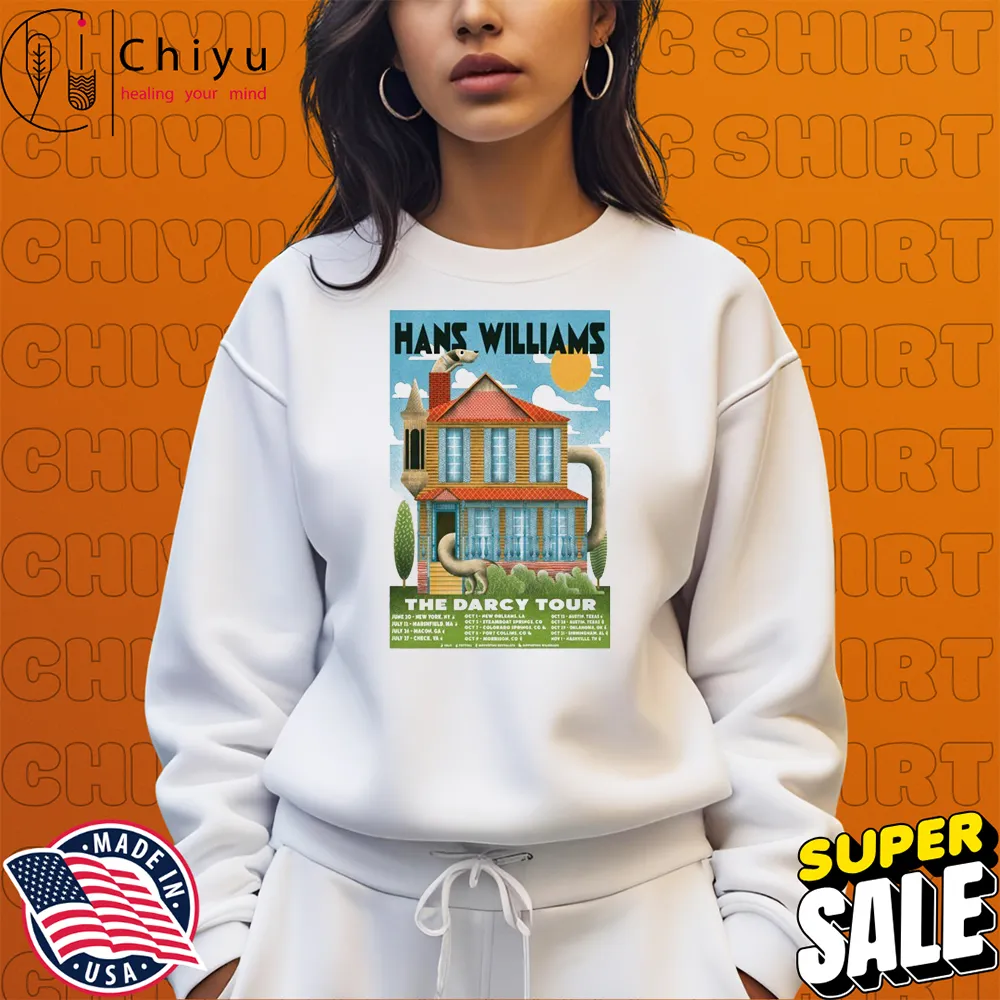 Hans Williams The Darcy Tour 2025 Dates T-shirts Hans Williams The Darcy Tour 2025 Dates T-shirts