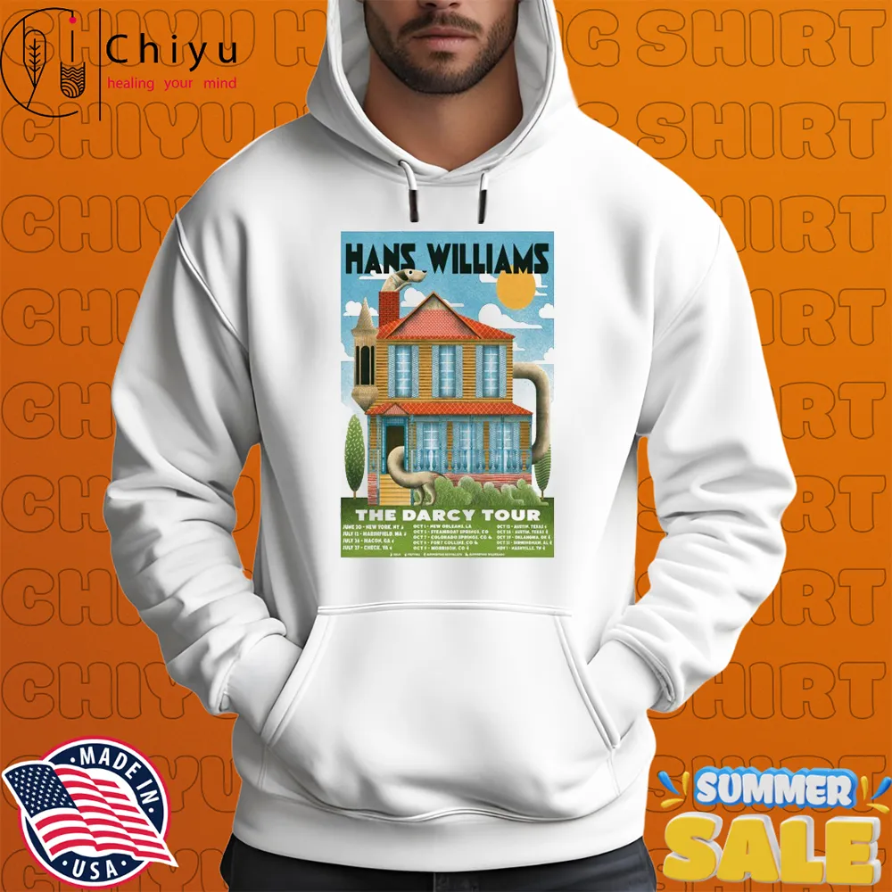Hans Williams The Darcy Tour 2025 Dates T-shirts Hans Williams The Darcy Tour 2025 Dates T-shirts
