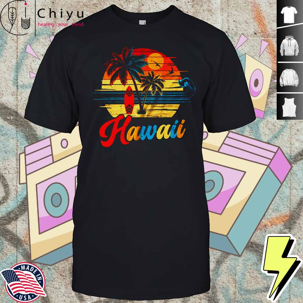 Hawaiian Island Tropical Hawaii Family Vacation Souvenir Hoodie Hawaiian Island Tropical Hawaii Family Vacation Souvenir Hoodie
