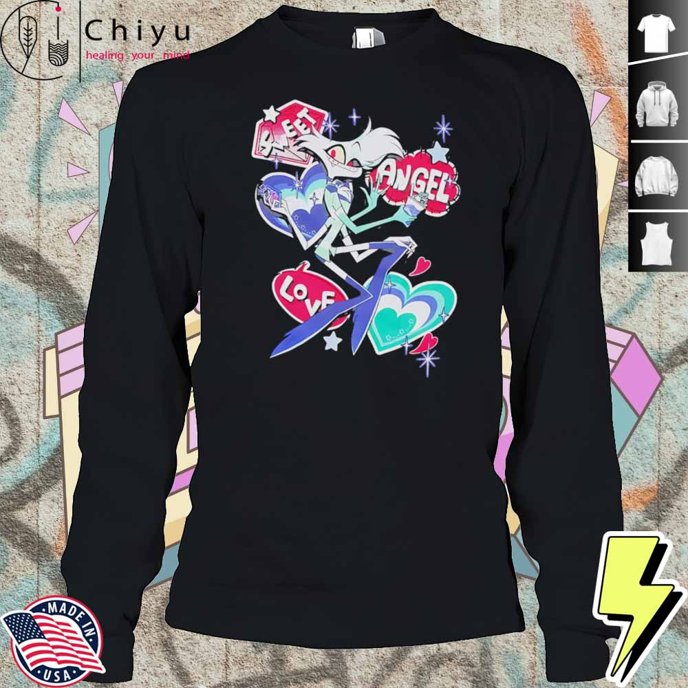 Hazbin Hotel Angel Dust Pride Sweet Angel Love Shirt