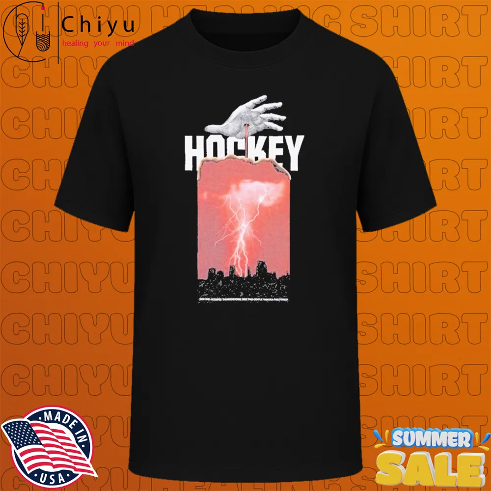 Hockey Side One Hand T-shirts