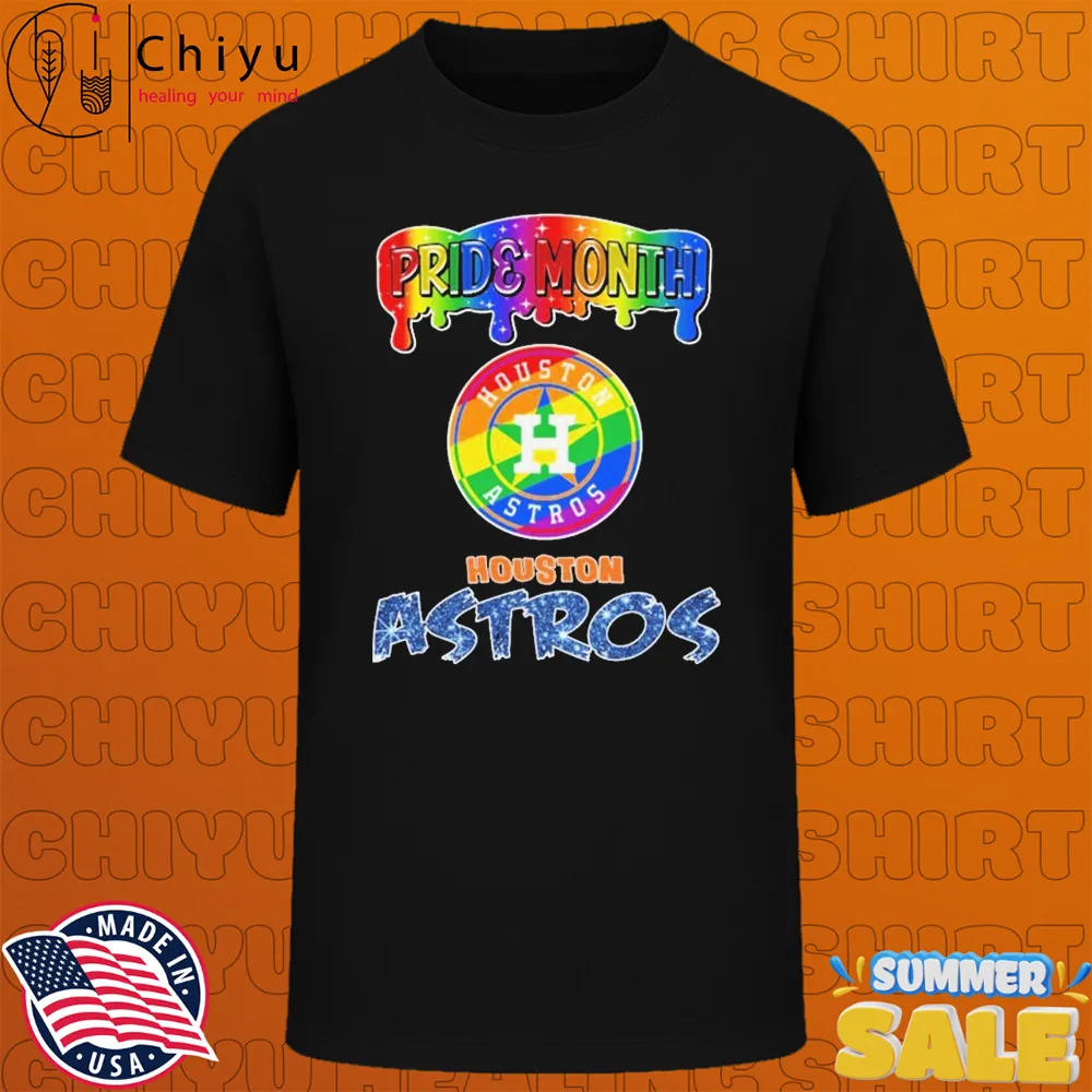 Houston Astros x Pride Month T-shirts