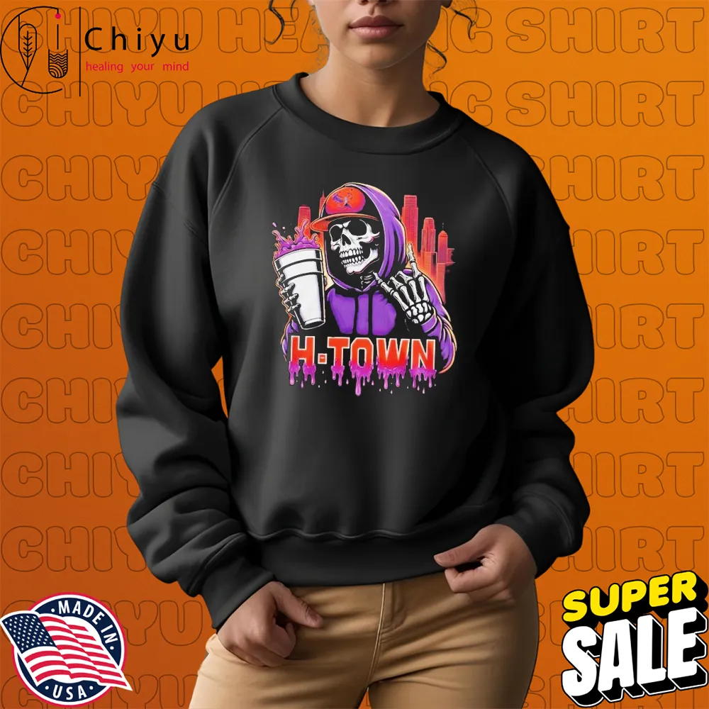Houston Texans H-Town x DJ Screw Screw Up Texas Grim Reaper T-shirts Hoodie Sweatshirt Houston Texans H-Town x DJ Screw Screw Up Texas Grim Reaper T-shirts Hoodie Sweatshirt