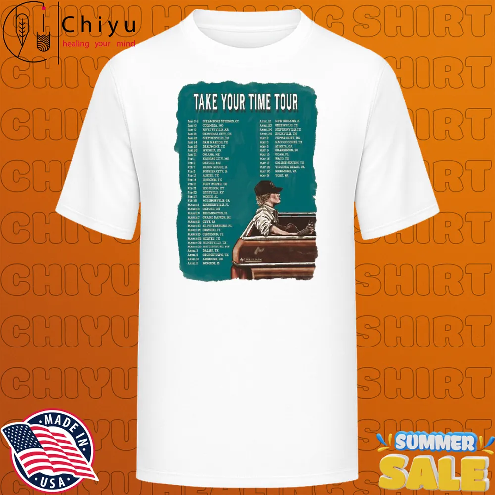 Hudson Westbrook Take Your Time Tour 2025 Dates T-shirts