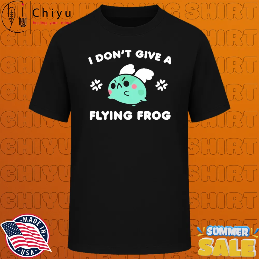 I Don't Give A Flying Frog Idga T-shirts