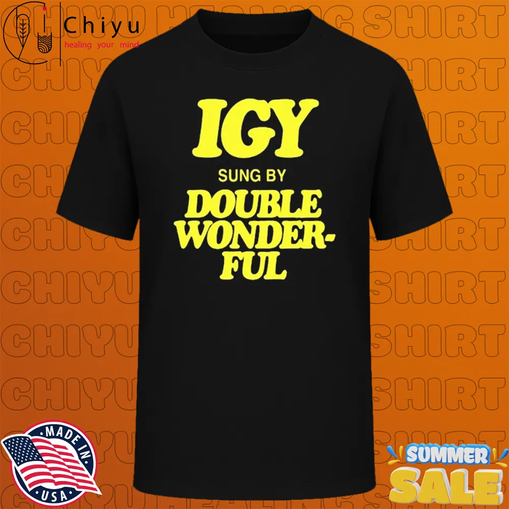 Igy Sung By Double Wonderful 2025 Concert T-shirts Igy Sung By Double Wonderful 2025 Concert T-shirts