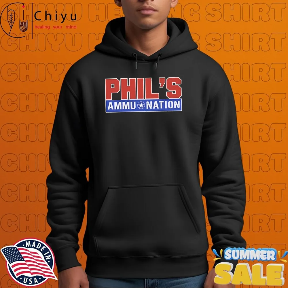 Inspired GTA VI Phil's Ammu Nation T-shirts Inspired GTA VI Phil's Ammu Nation T-shirts