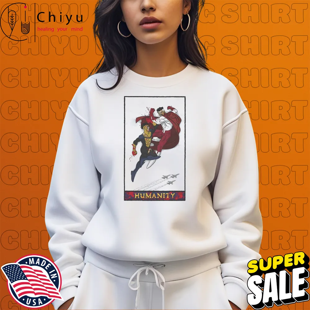 Invincible Humanity Tarot Card T-shirts Invincible Humanity Tarot Card T-shirts
