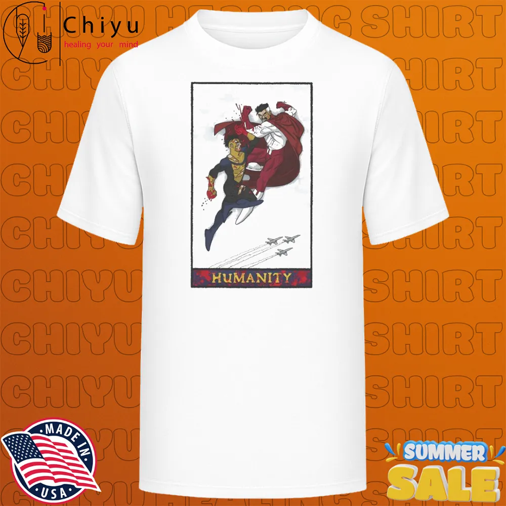 Invincible Humanity Tarot Card T-shirts