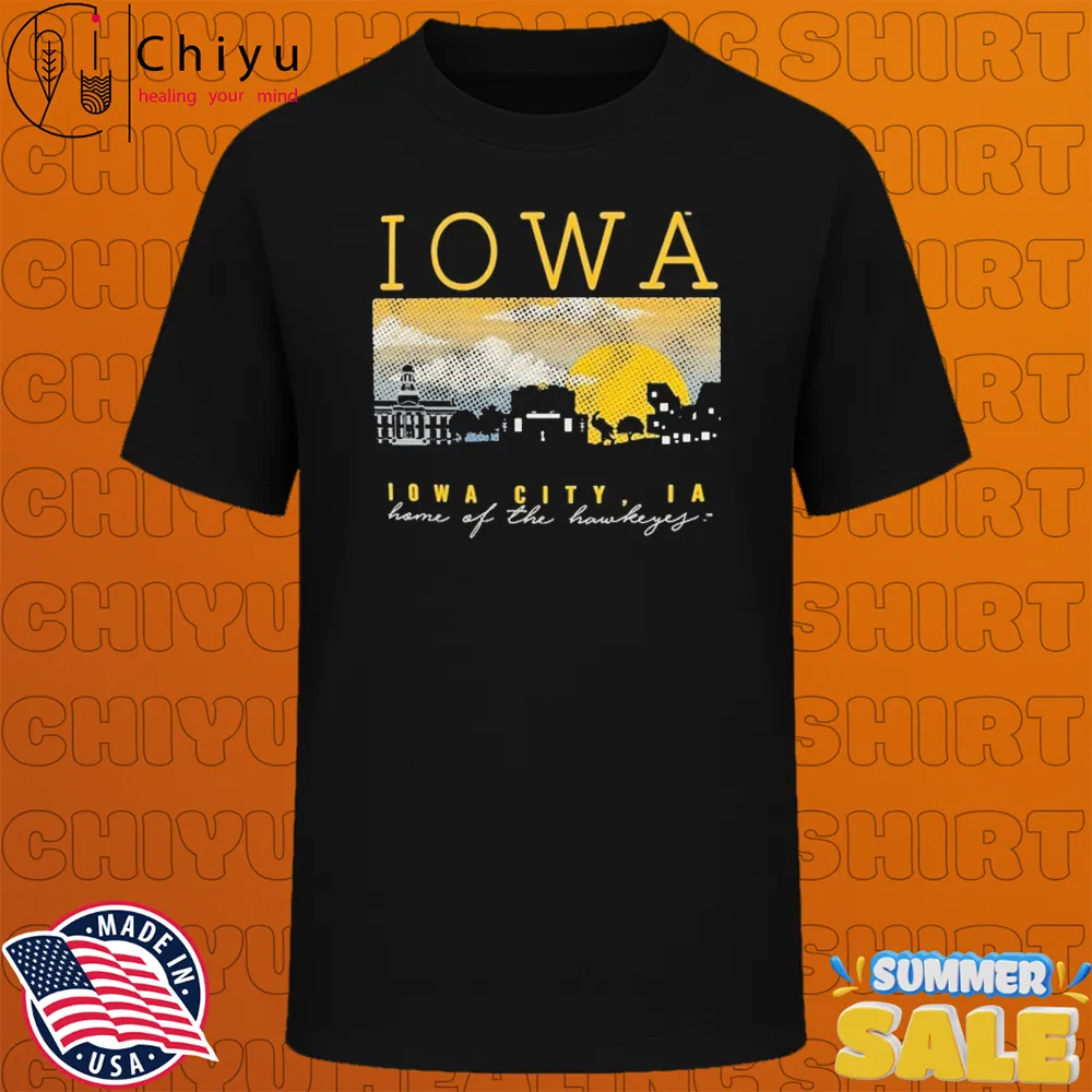 Iowa Hawkeyes Big & Tall Campus Scene Core Home Of The Hawkeyes T-Shirts