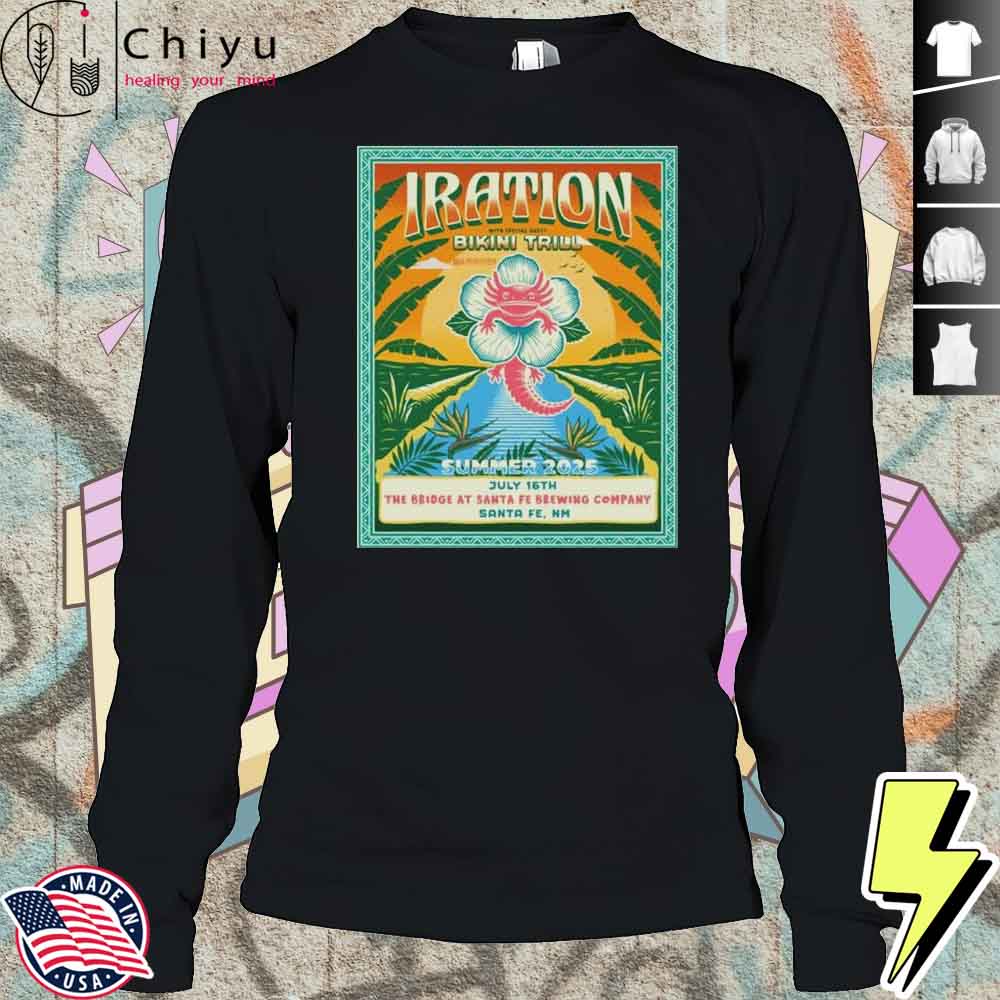 Iration With Special Guest Bikini Trill Summer 2025 T-shirt Iration With Special Guest Bikini Trill Summer 2025 T-shirt