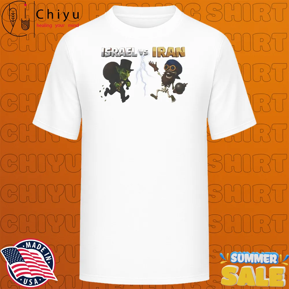Israel Vs Iran Clash Of Clans Goblin Bomber T-shirts Israel Vs Iran Clash Of Clans Goblin Bomber T-shirts