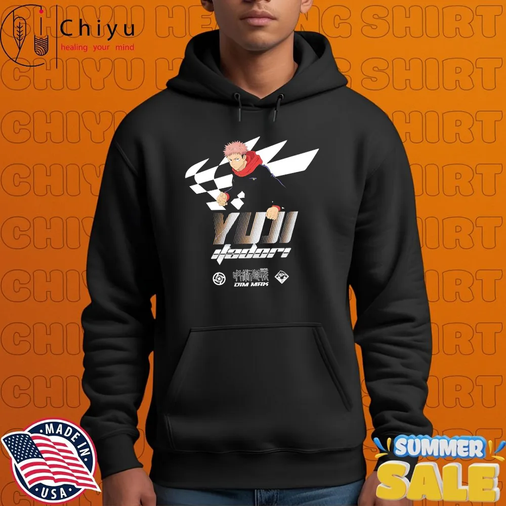 Itadori Yuji Dim Mak X Jujutsu Kaisen Racer T-shirts Itadori Yuji Dim Mak X Jujutsu Kaisen Racer T-shirts