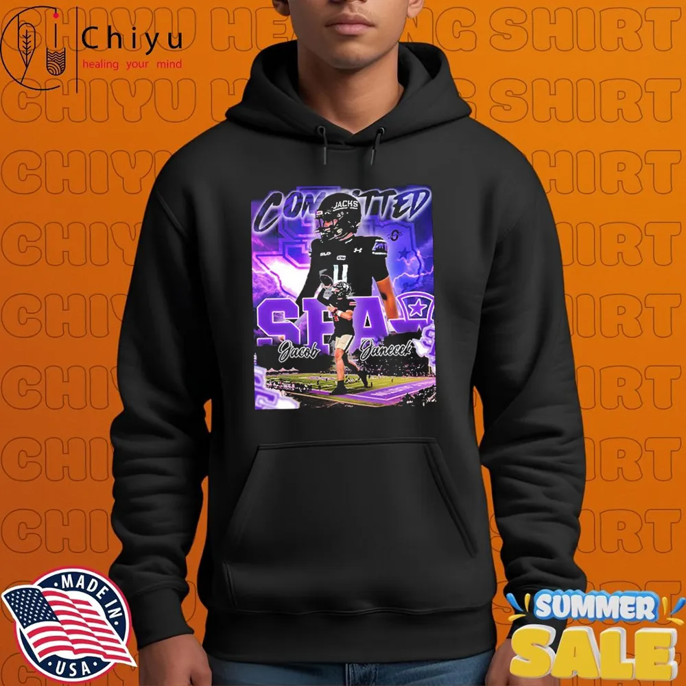 Jacob Janecek SFA Football Committed T-shirts Jacob Janecek SFA Football Committed T-shirts