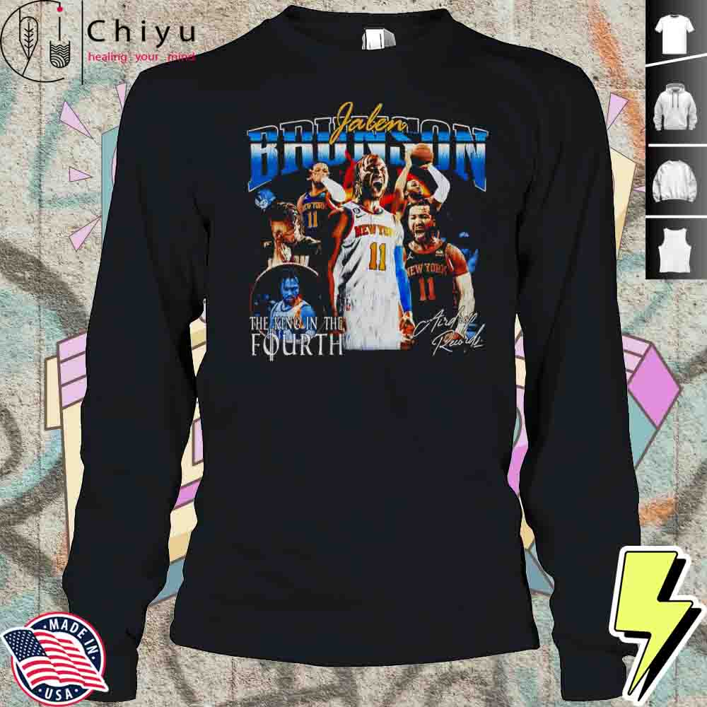 Jalen Brunson New York Knicks Portrait Shirt Jalen Brunson New York Knicks Portrait Shirt
