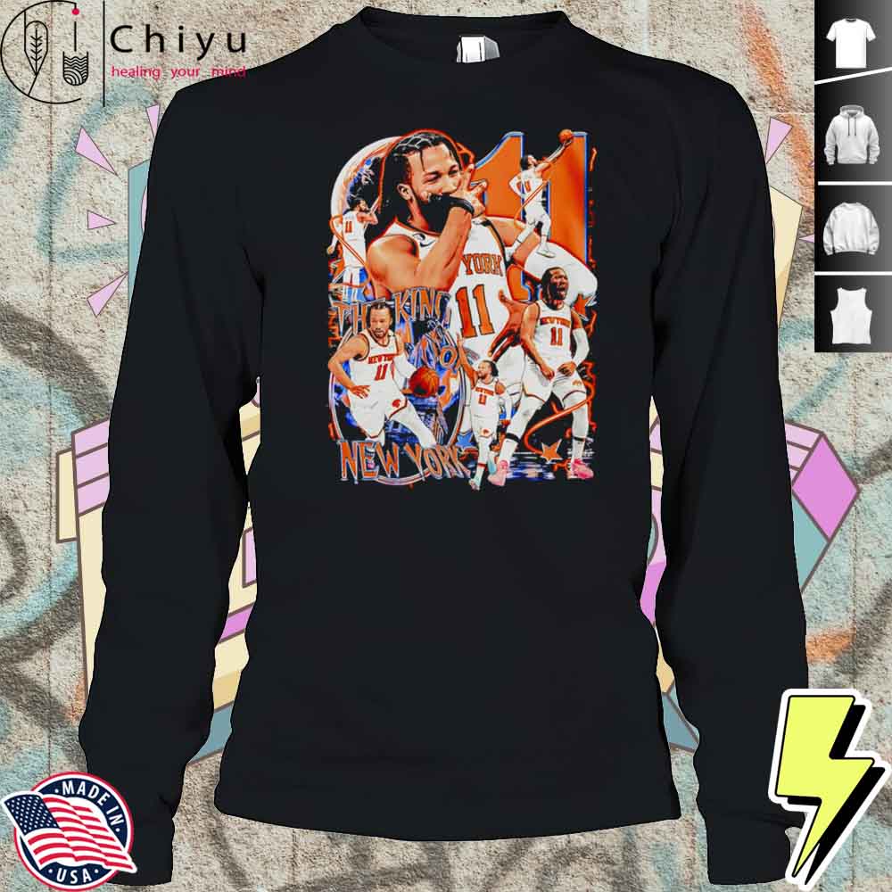 Jalen Brunson Number 11 King New York Graphic Vintage Shirt Jalen Brunson Number 11 King New York Graphic Vintage Shirt