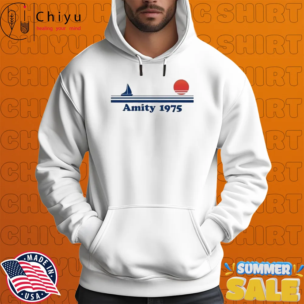 Jaws 1975 Shirt Amity Island T-shirts Jaws 1975 Shirt Amity Island T-shirts