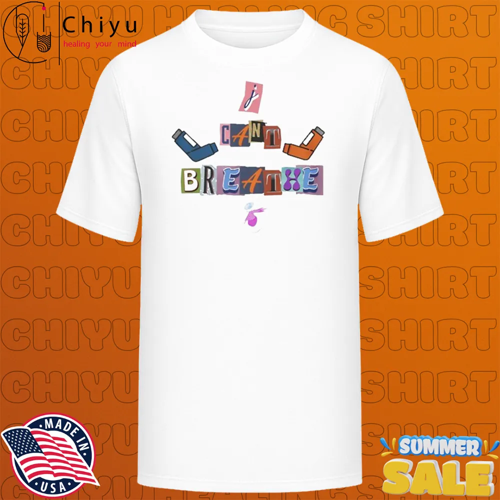 JayPierlis I Can't Breathe Abstract T-shirts