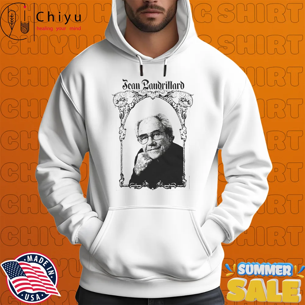 Jean Baudrillard Photo T-shirts Jean Baudrillard Photo T-shirts