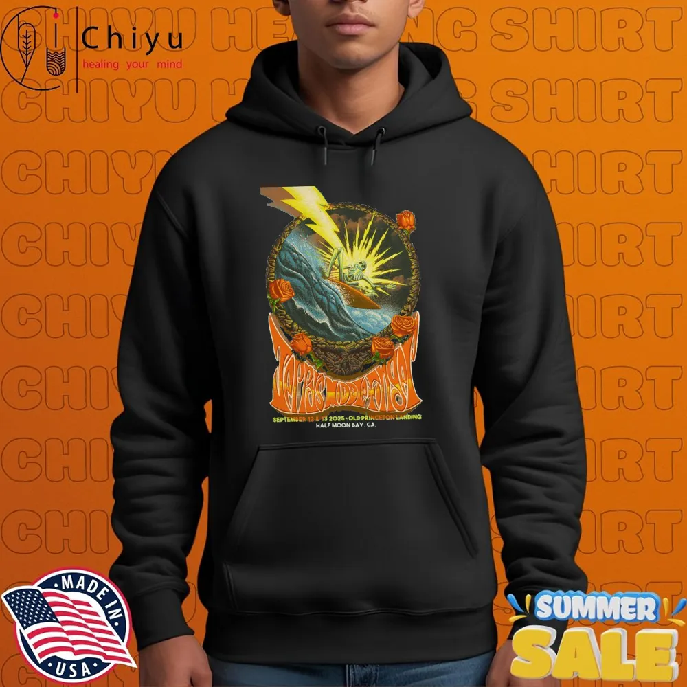 Jerry's Middle Finger Sept 12-13 2025 In Half Moon Bay CA T-shirt Jerry's Middle Finger Sept 12-13 2025 In Half Moon Bay CA T-shirt